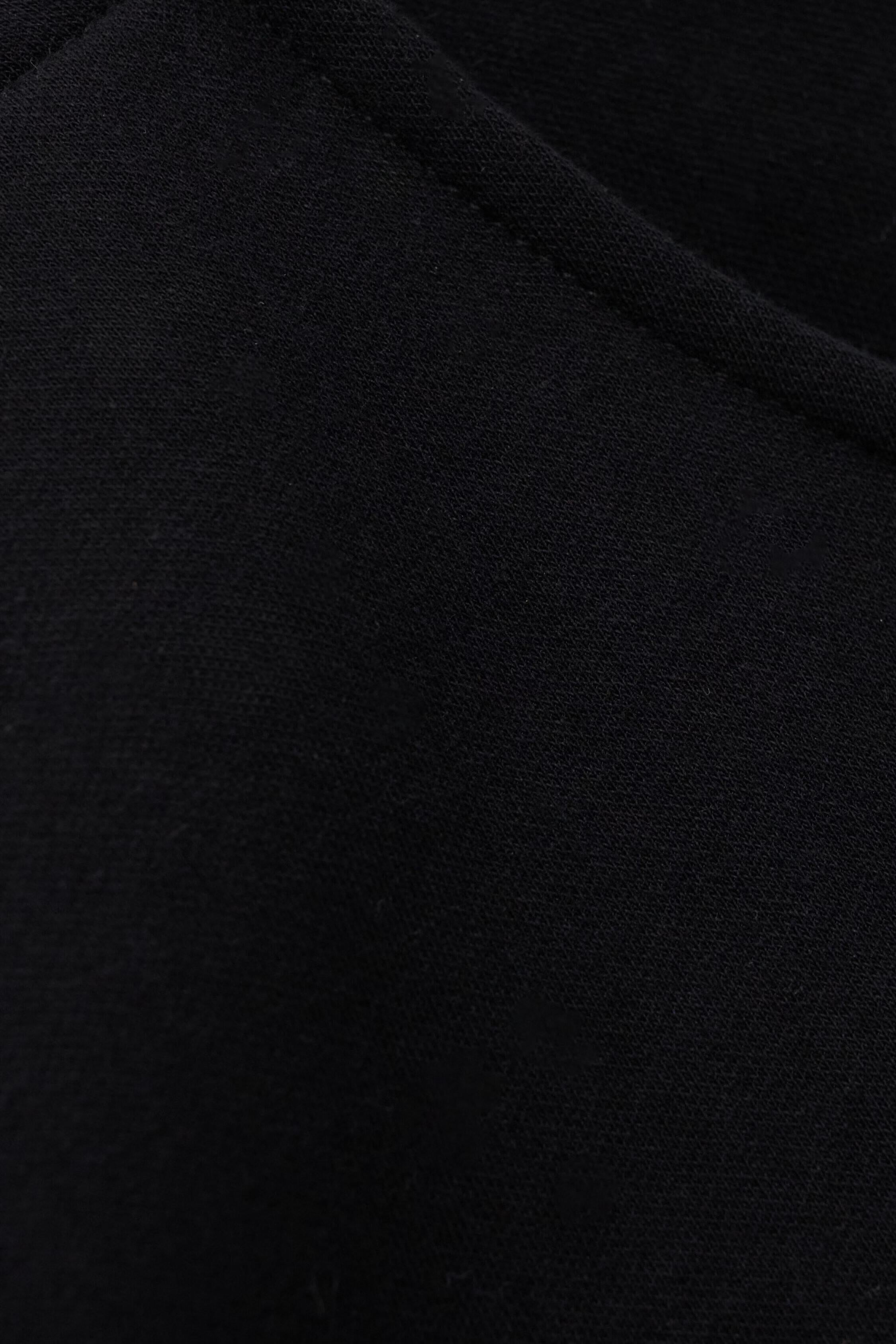 Kimono-Style Puffed Top Branny Black