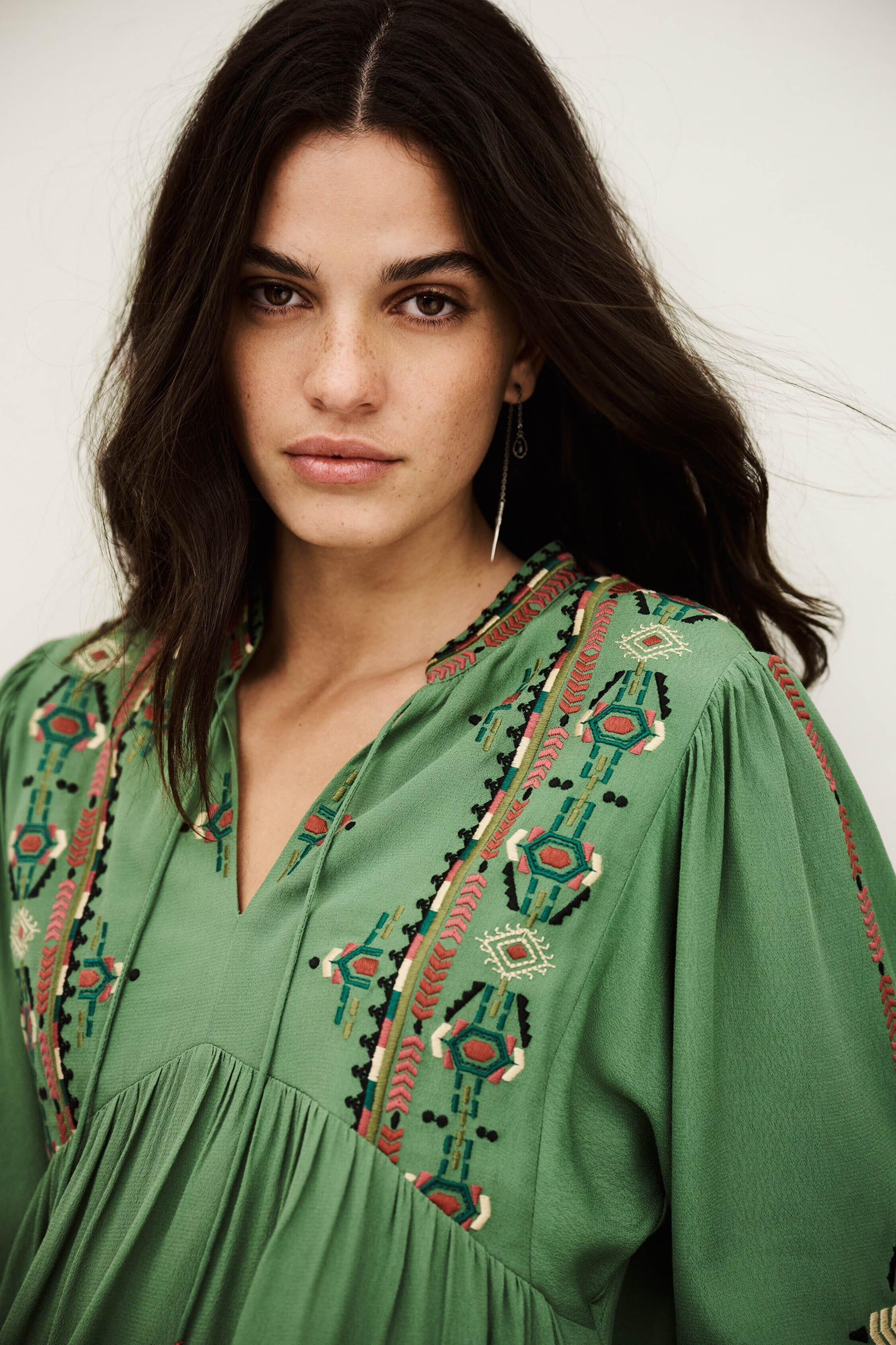 Blouse Tilt Green
