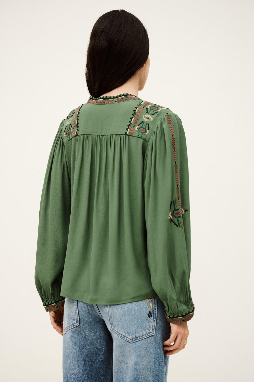 Blouse Tilt Green