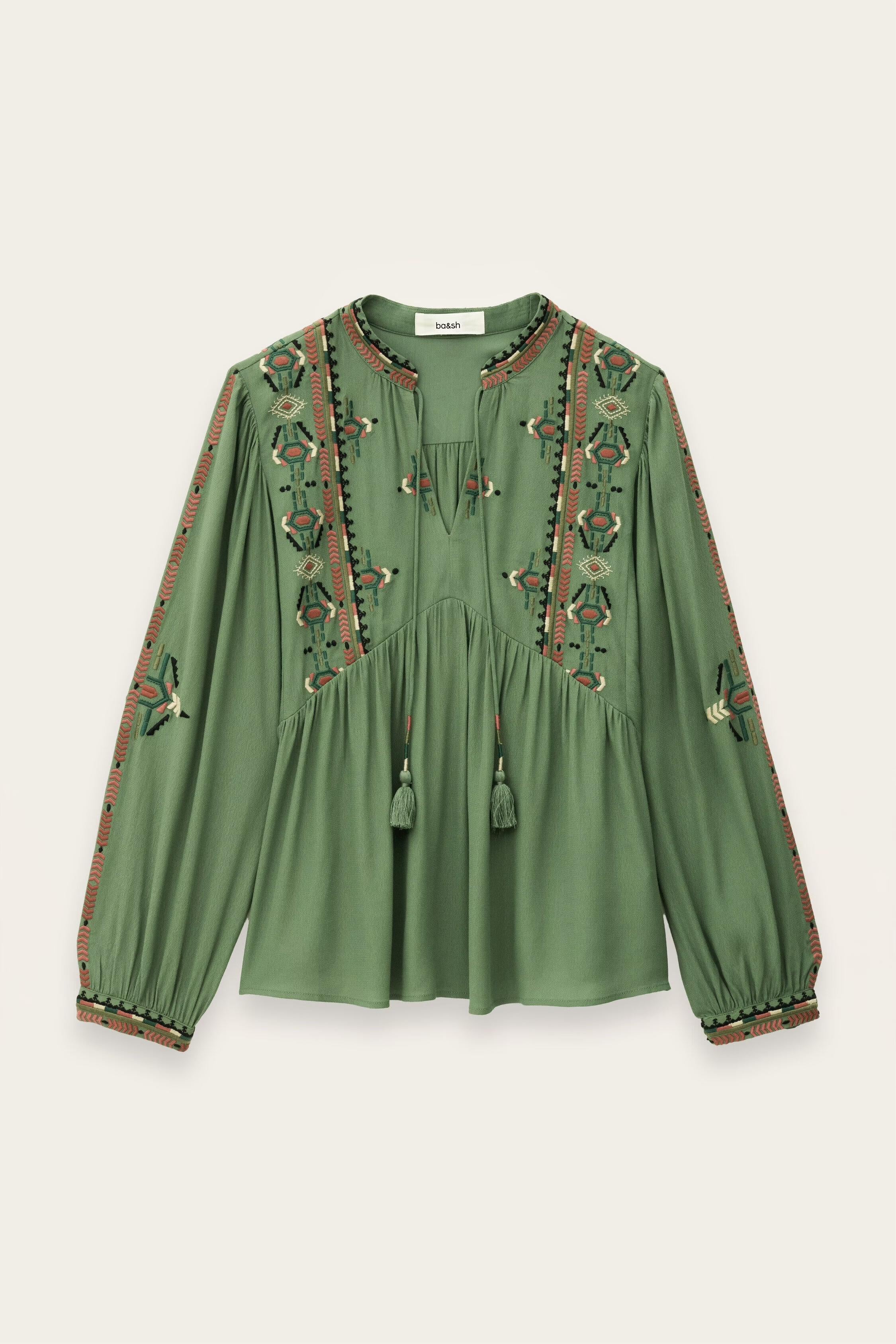 Blouse Tilt Green