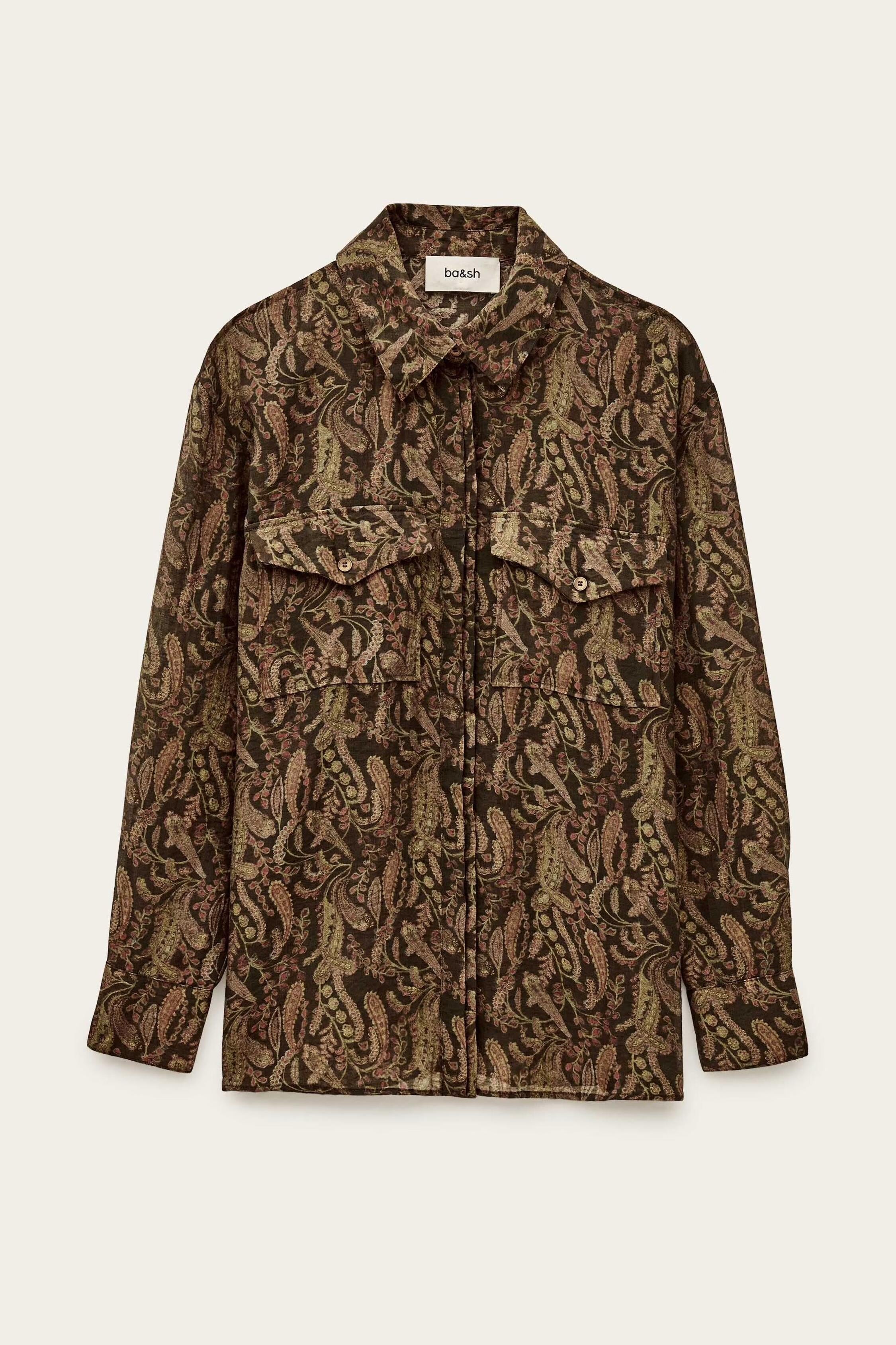 Bohemian Oversize Shirt Tao Green
