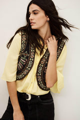 Flowy Shirt Barna Yellow