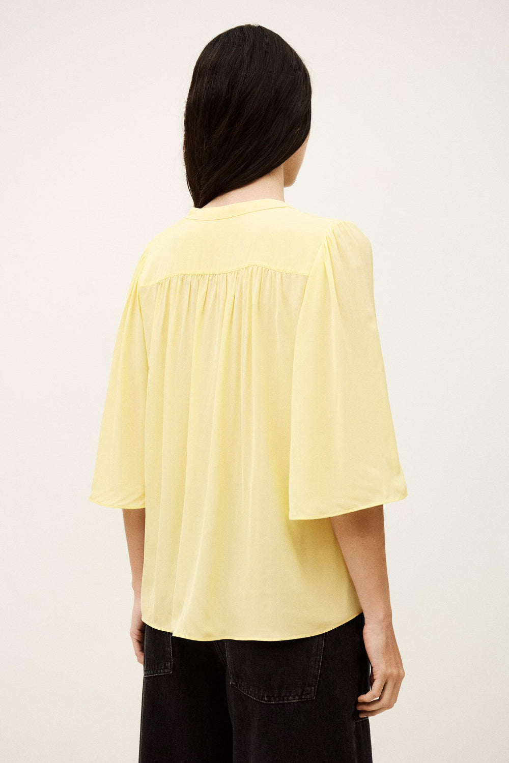 Flowy Shirt Barna Yellow