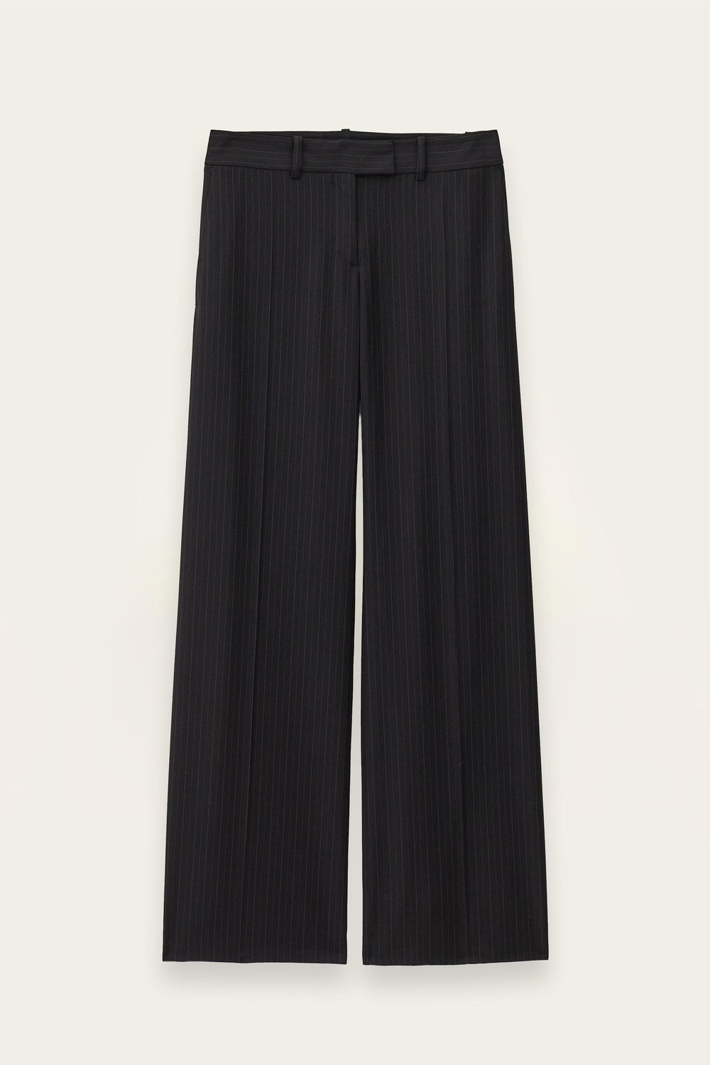 Wide-Leg Tailored Pants Cely Blue