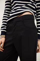 Bootcut Wool Pants Nives Blue