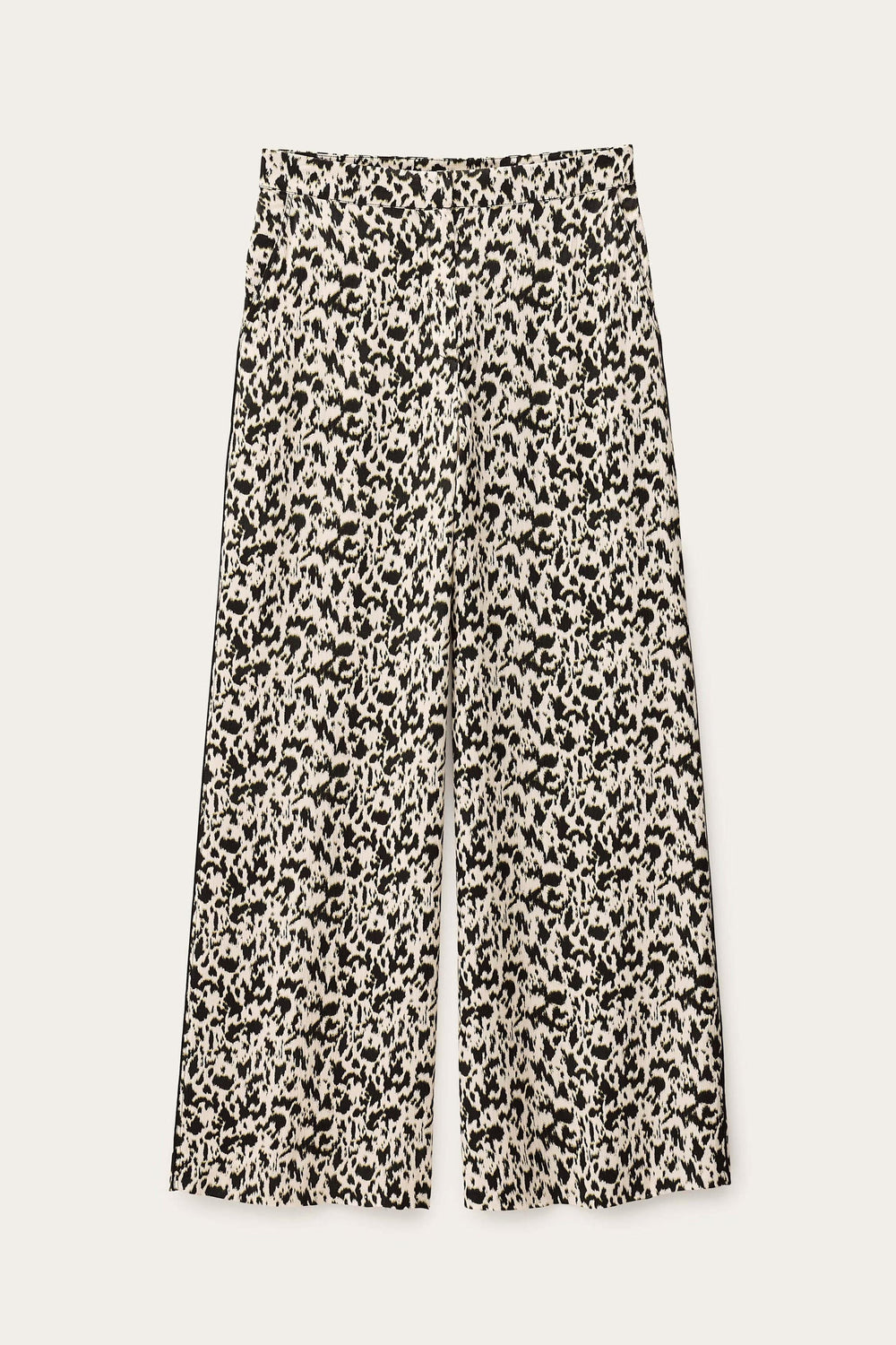 Loose-Fit Patterned Pants Plyde Off-White