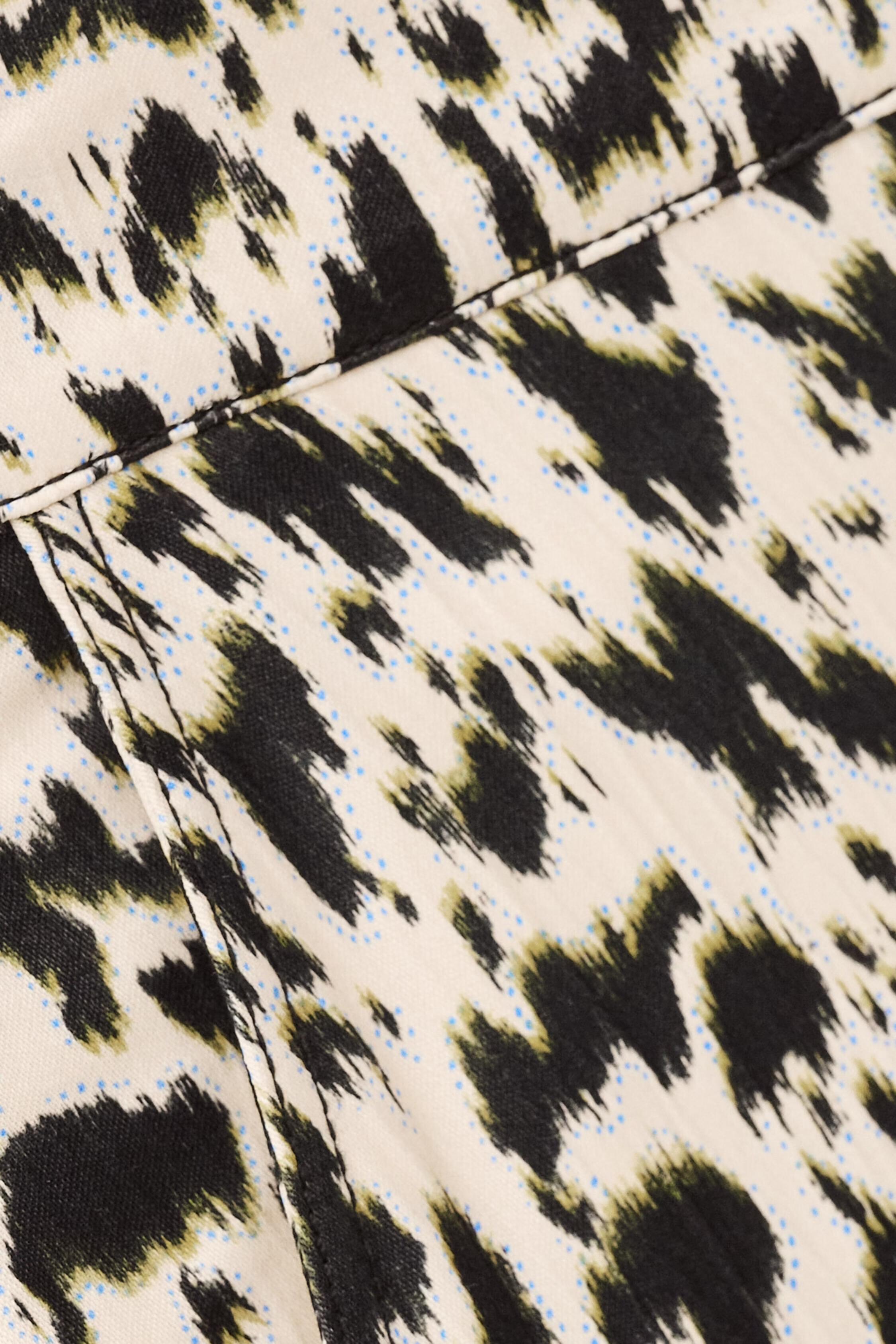 Loose-Fit Patterned Pants Plyde Off-White