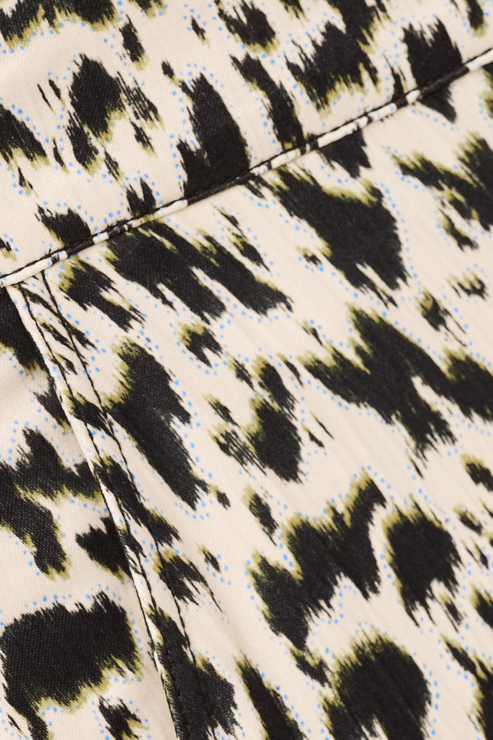 Loose-Fit Patterned Pants Plyde Off-White
