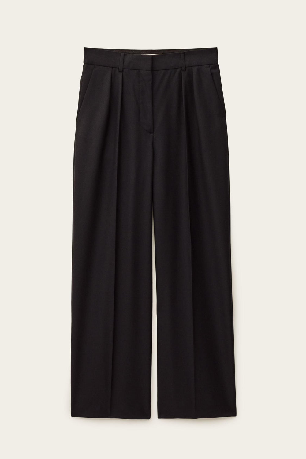 Wide-Leg Wool Pants Nani Blue