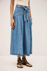 Midi Skirt Lonia Blue