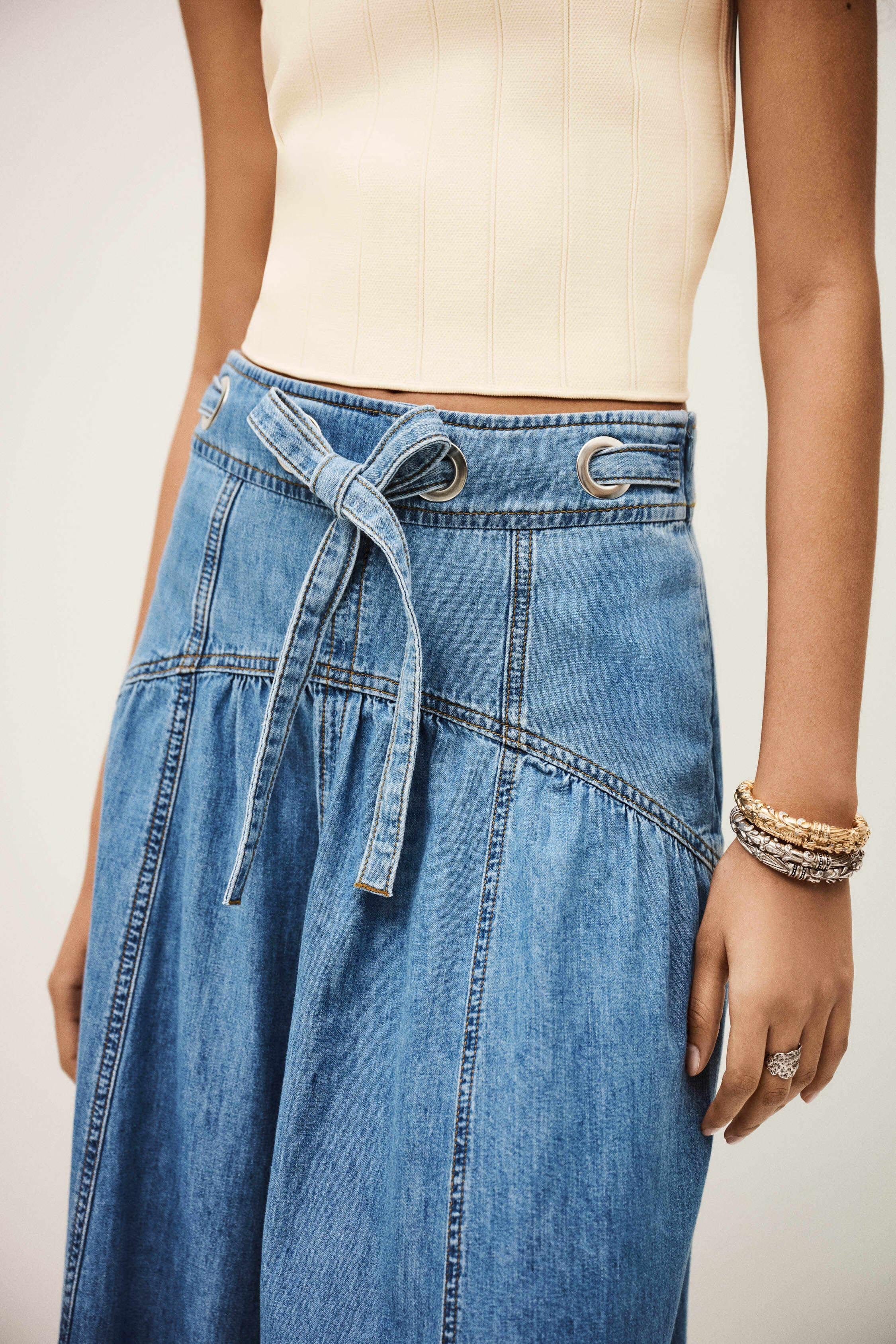 Midi Skirt Lonia Blue