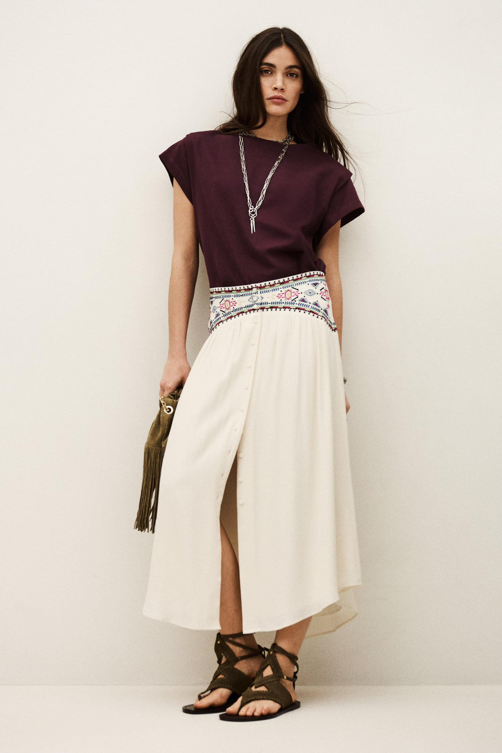 Skirt Tilana Off-White