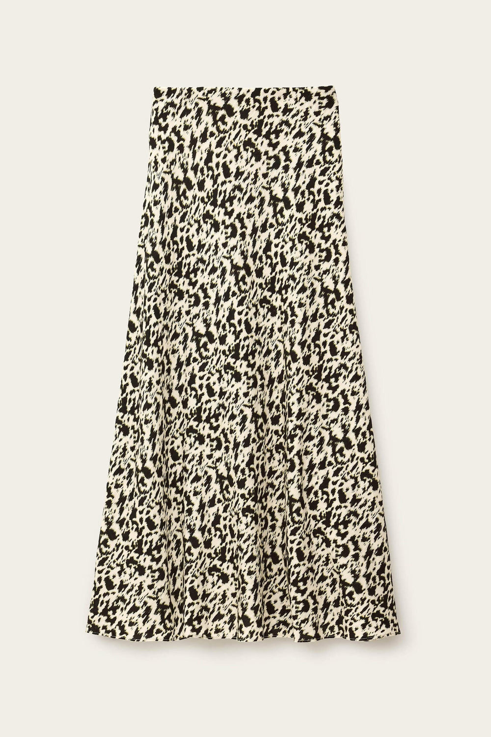 Asymmetrical Midi Skirt Paena Off-White