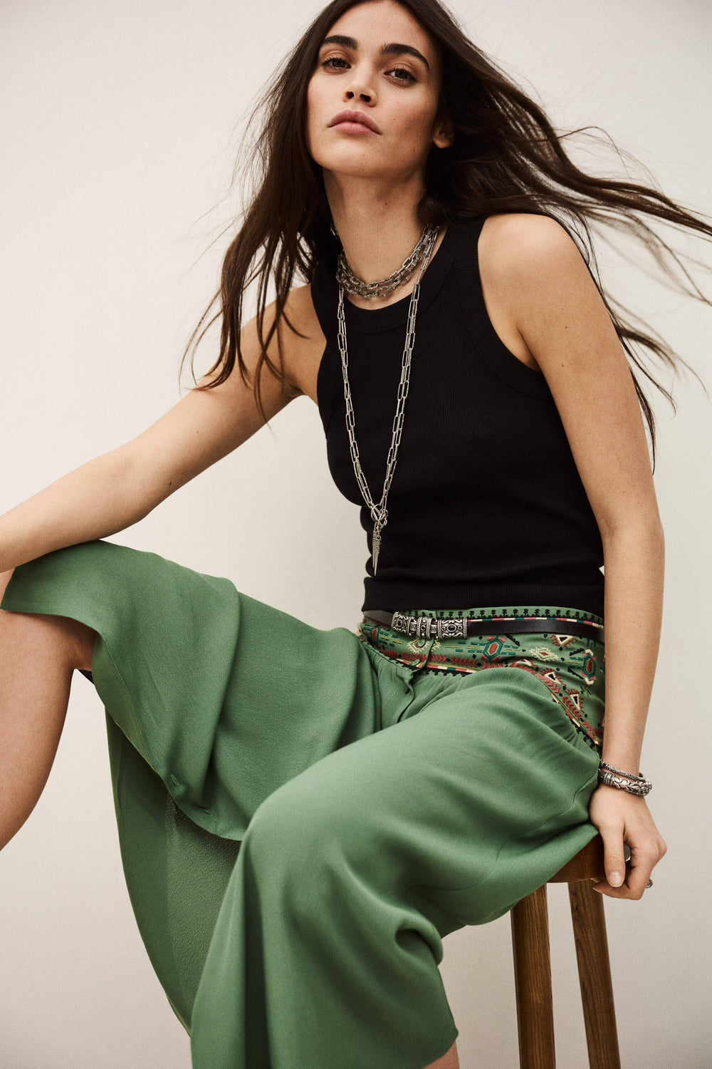 Skirt Tilana Green