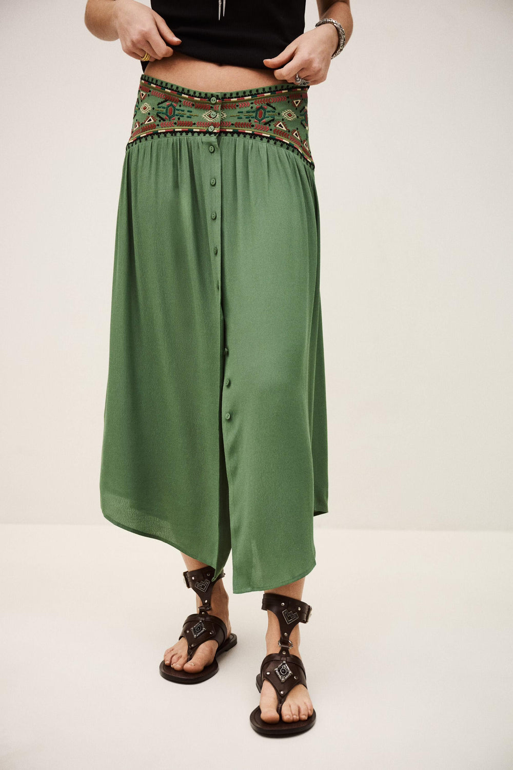 Skirt Tilana Green