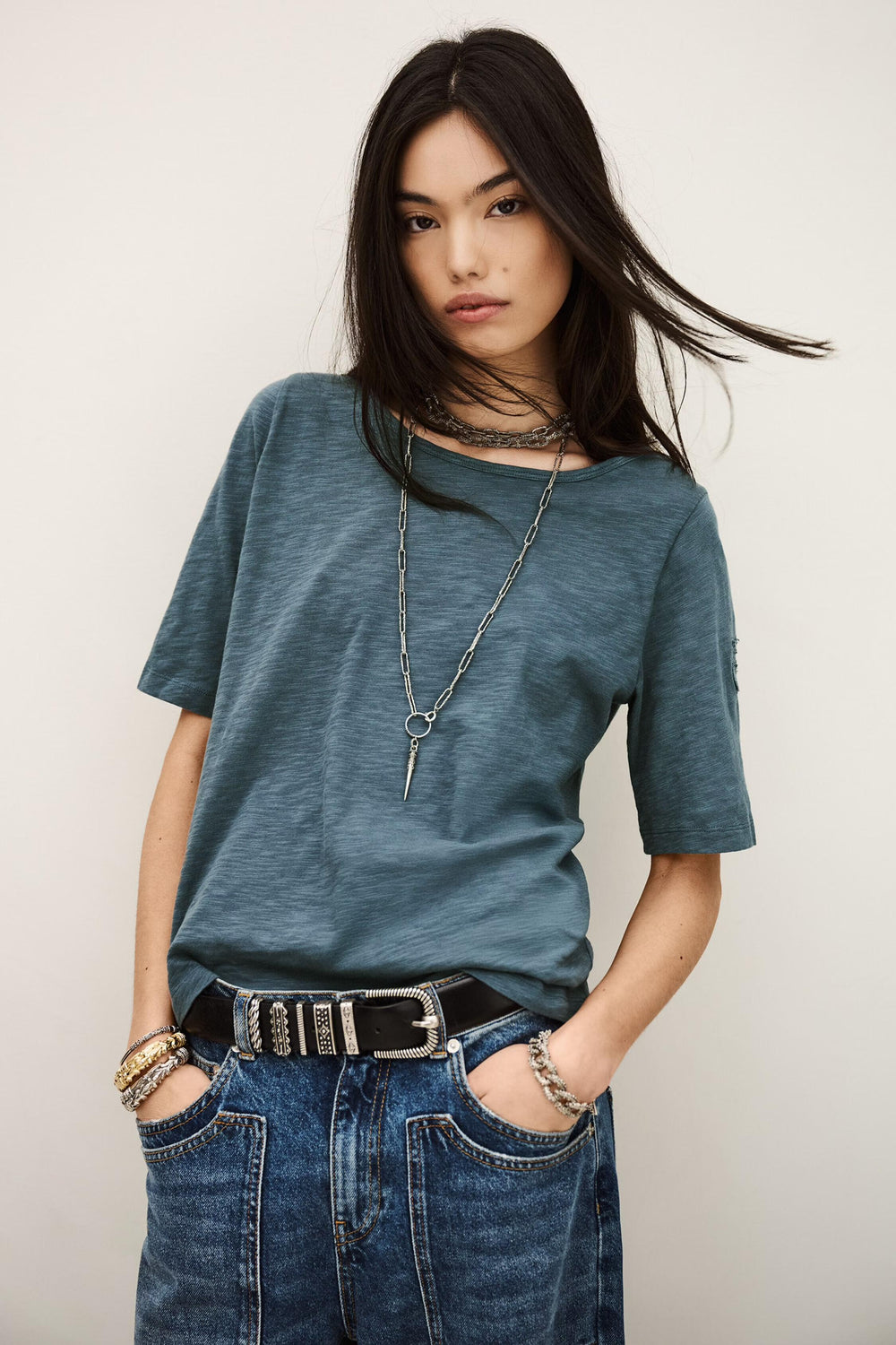 T-Shirt Vina Blue