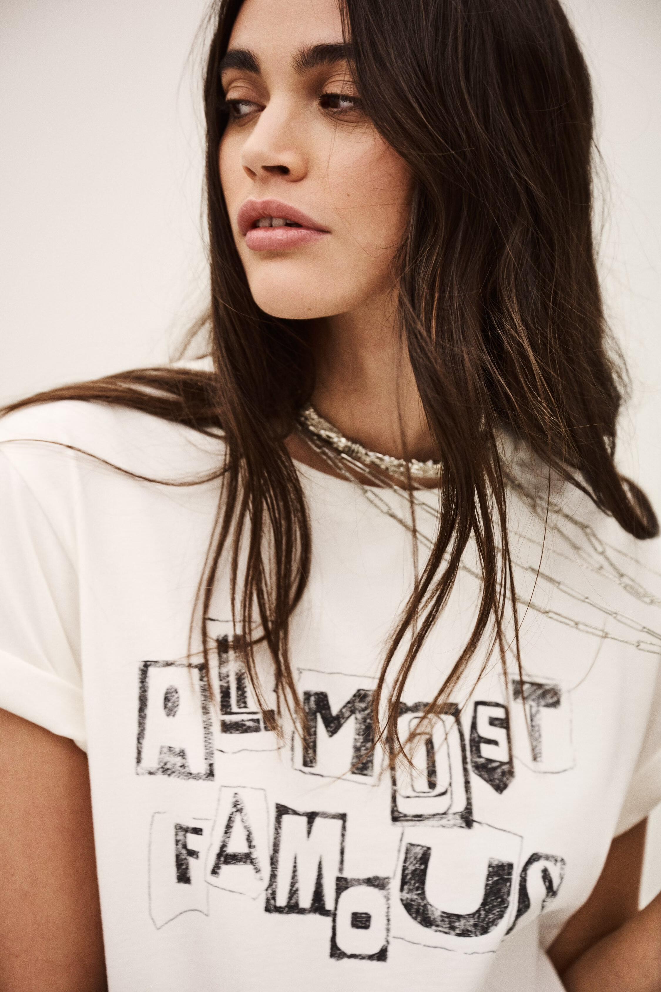 Round-Neck T-Shirt Ralfa Off-White