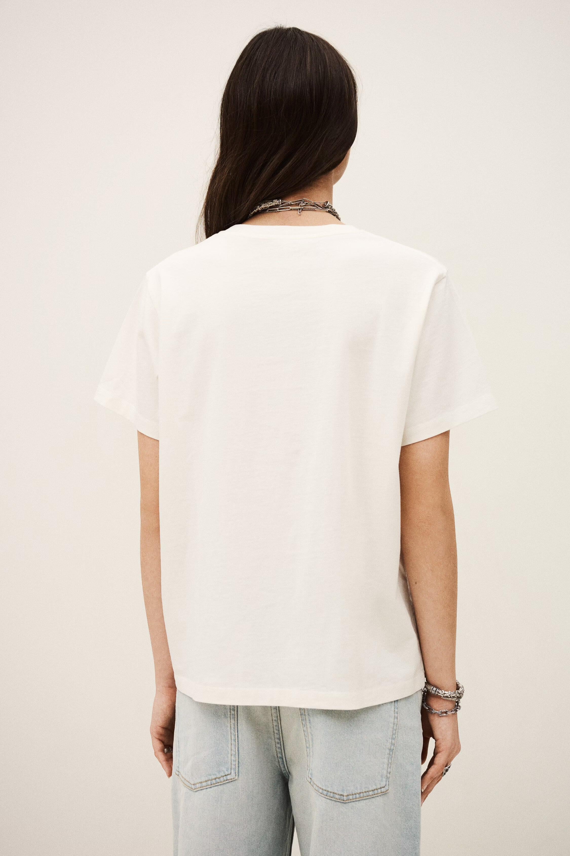 Round-Neck T-Shirt Ralfa Off-White