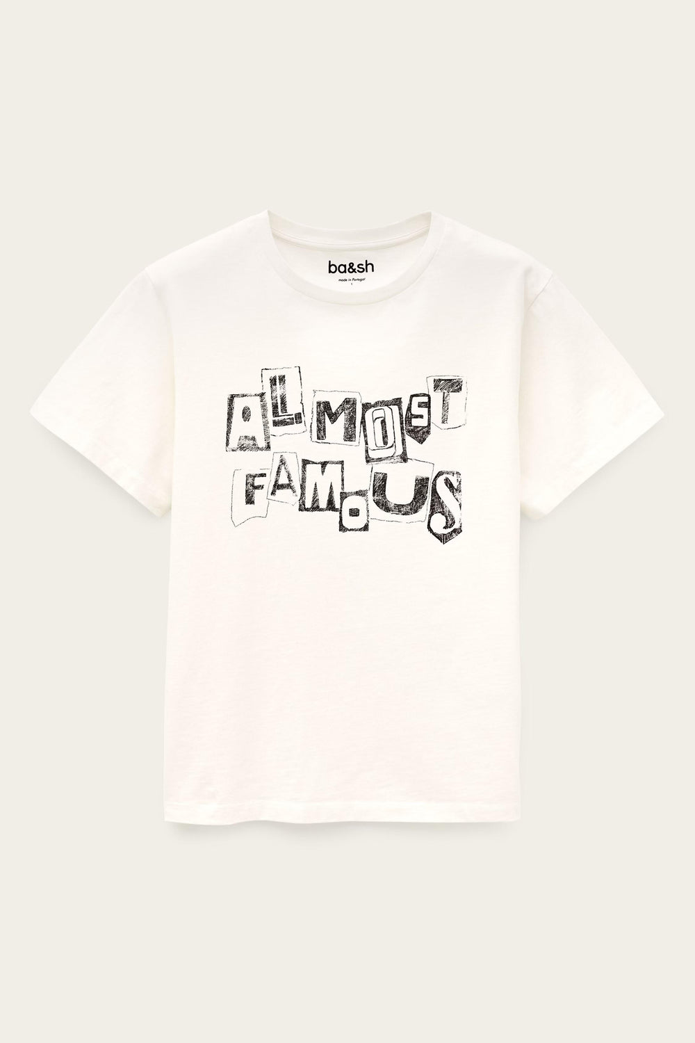 Round-Neck T-Shirt Ralfa Off-White