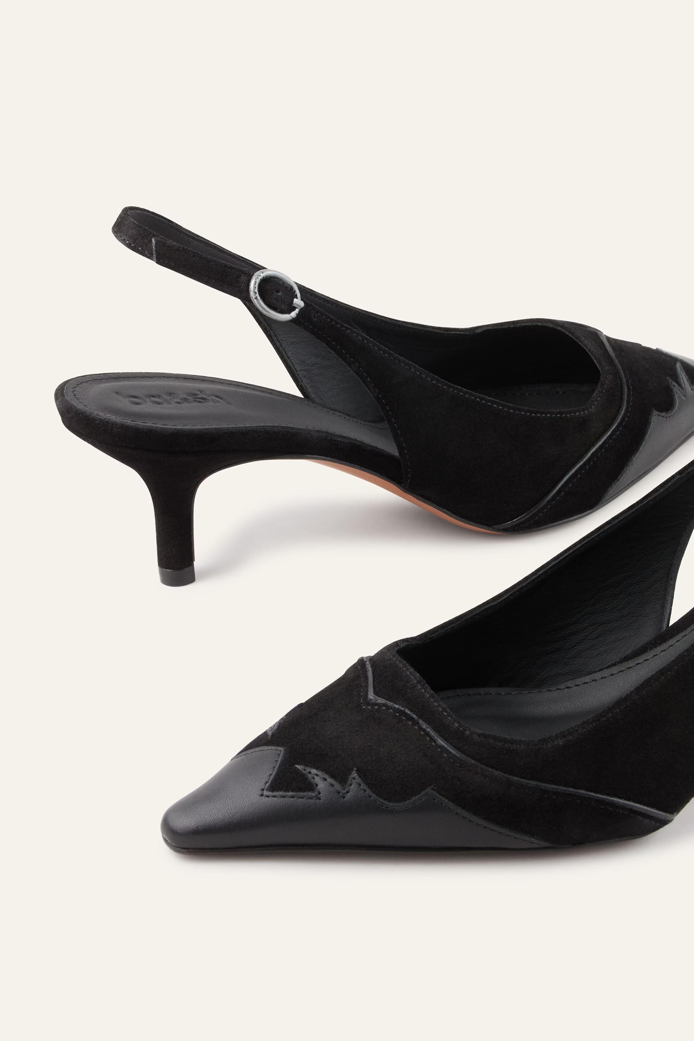 Slingback Heels Casta Black