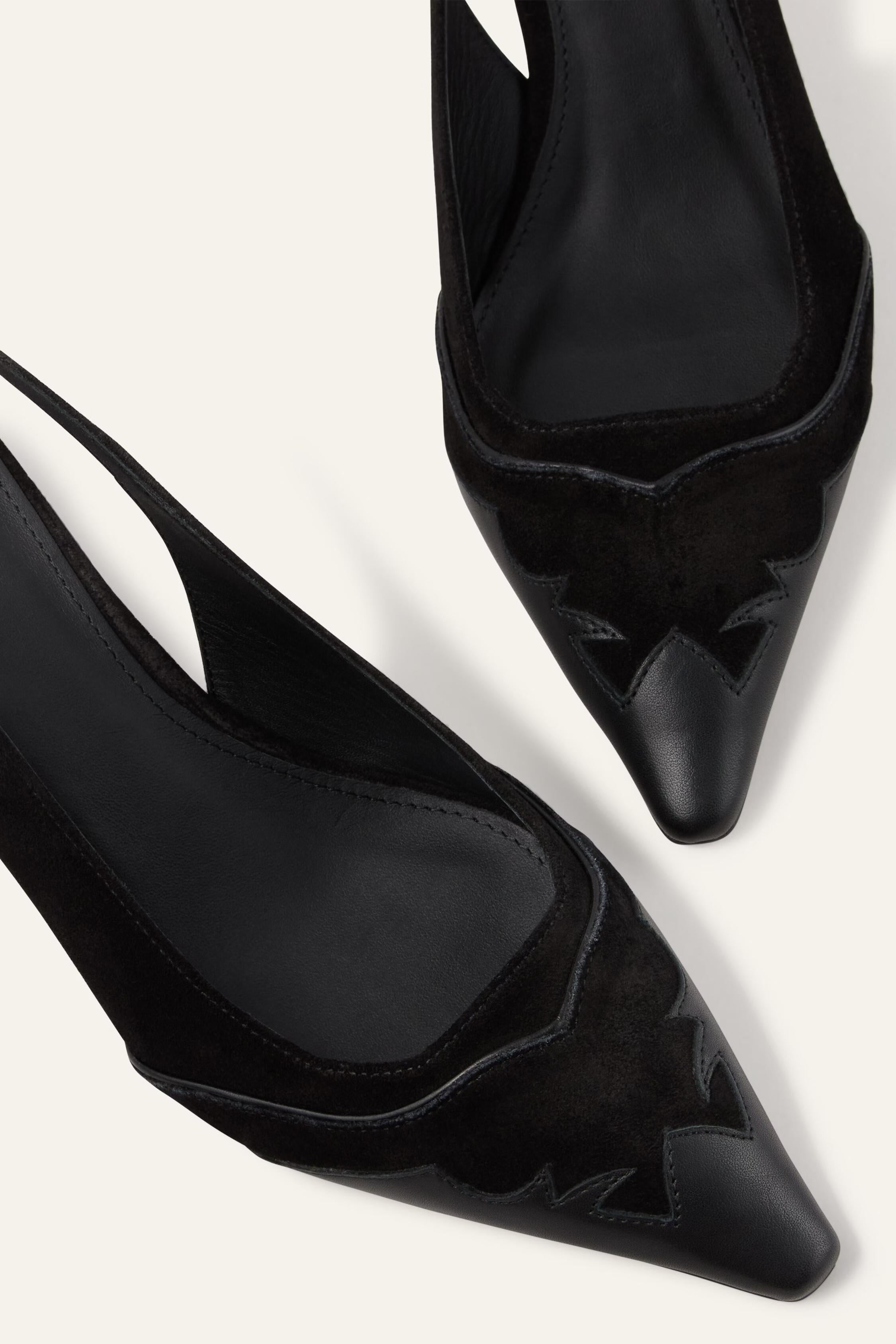 Slingback Heels Casta Black