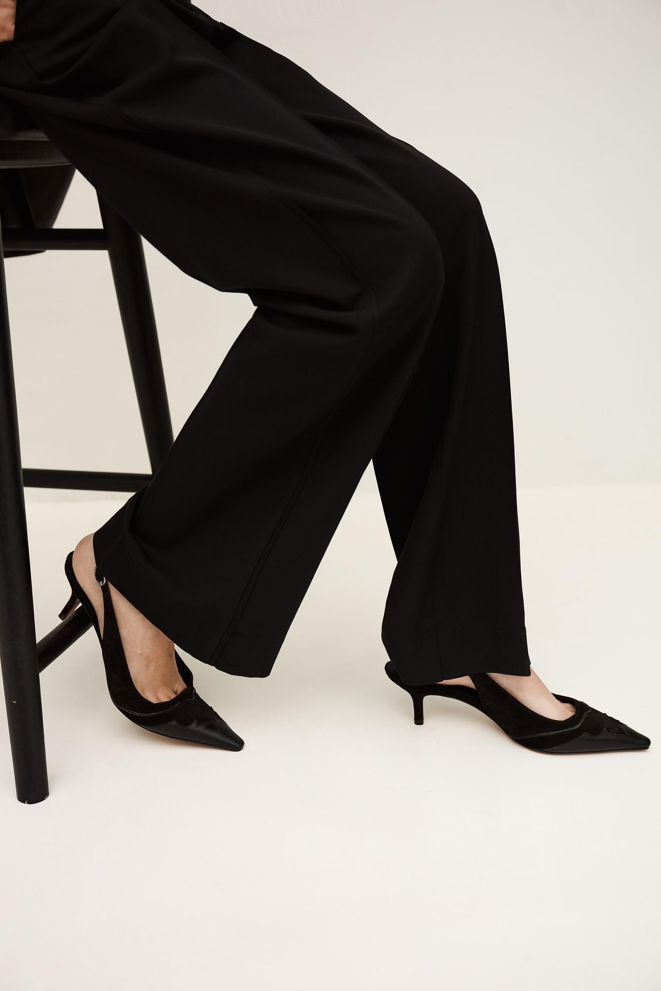 Slingback Heels Casta Black