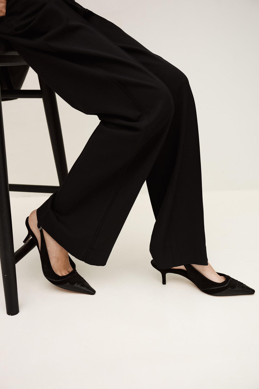 Slingback Heels Casta Black