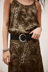 Wide Belt Bruna Black