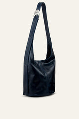 Leather Bucket Bag Youyou Blue