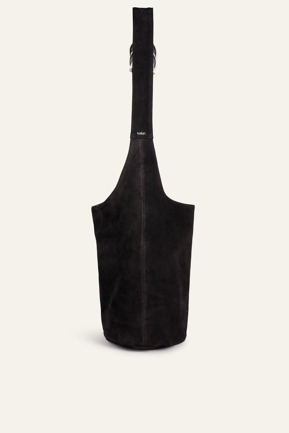 Leather Bucket Bag Youyou Black