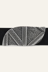 Leather Belt Beira Black