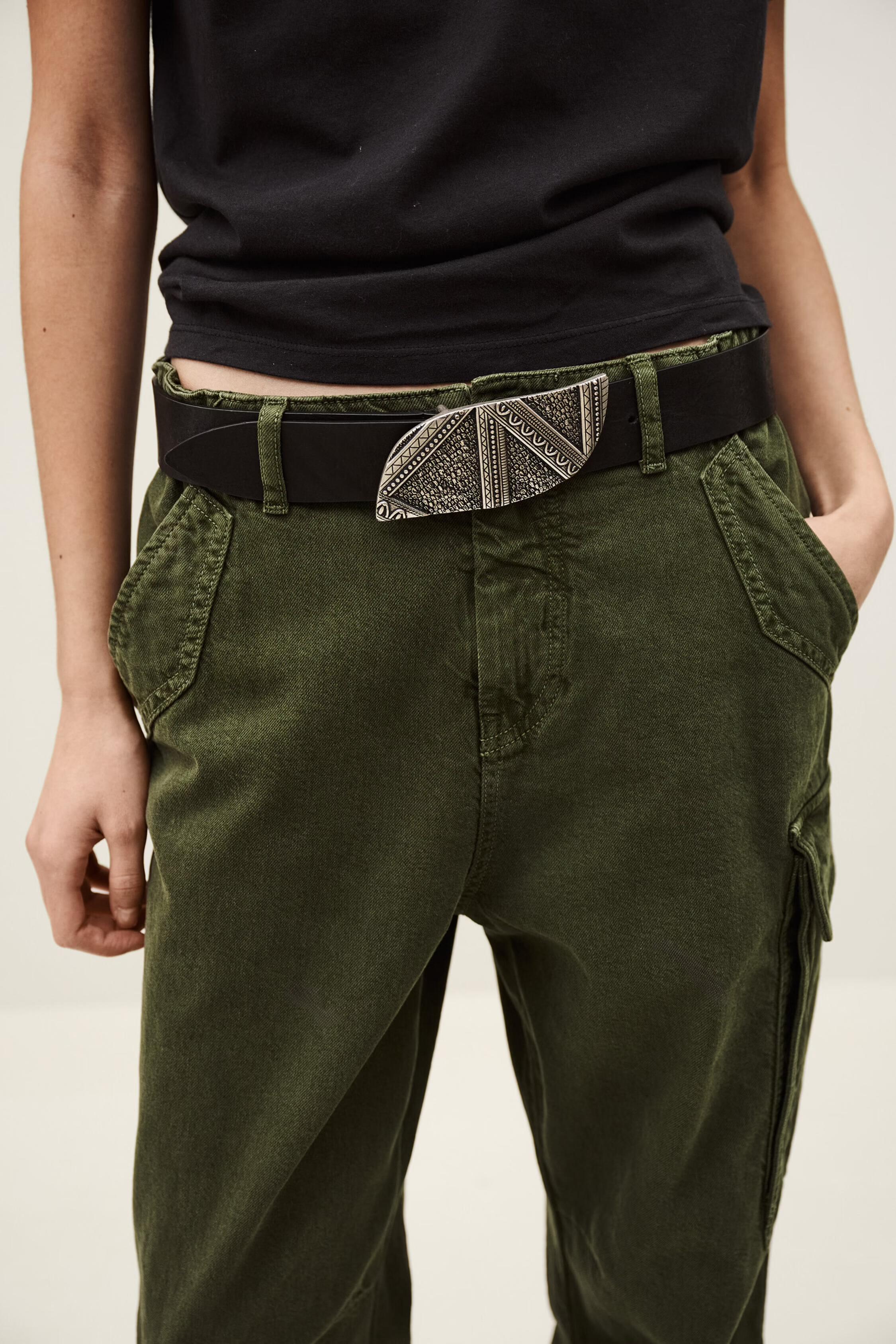 Leather Belt Beira Black