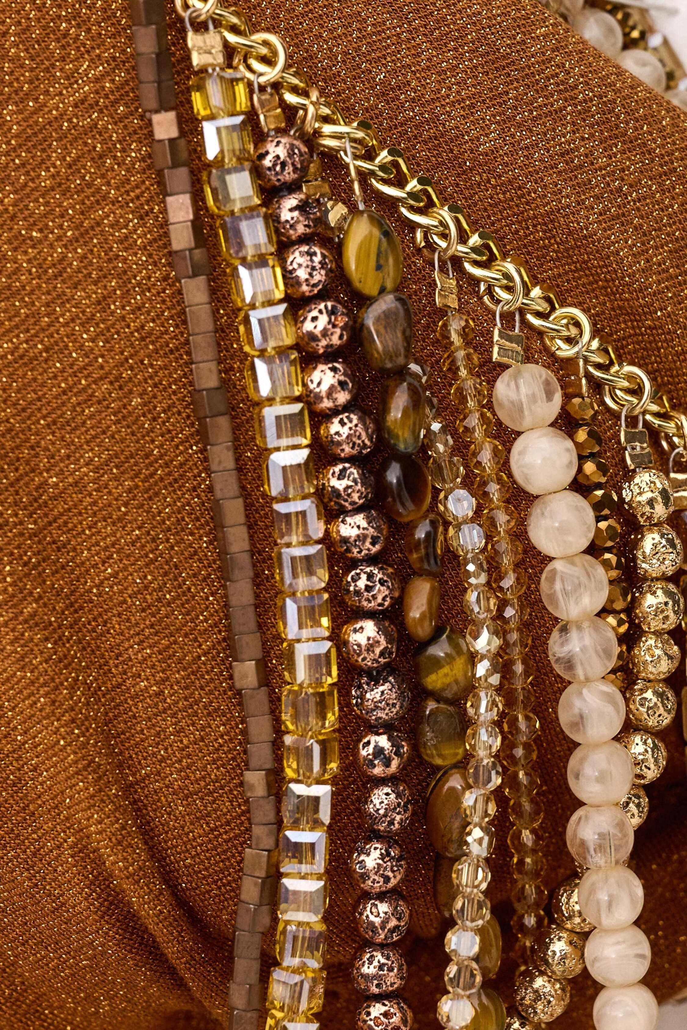 Beaded Top Cheops Brown