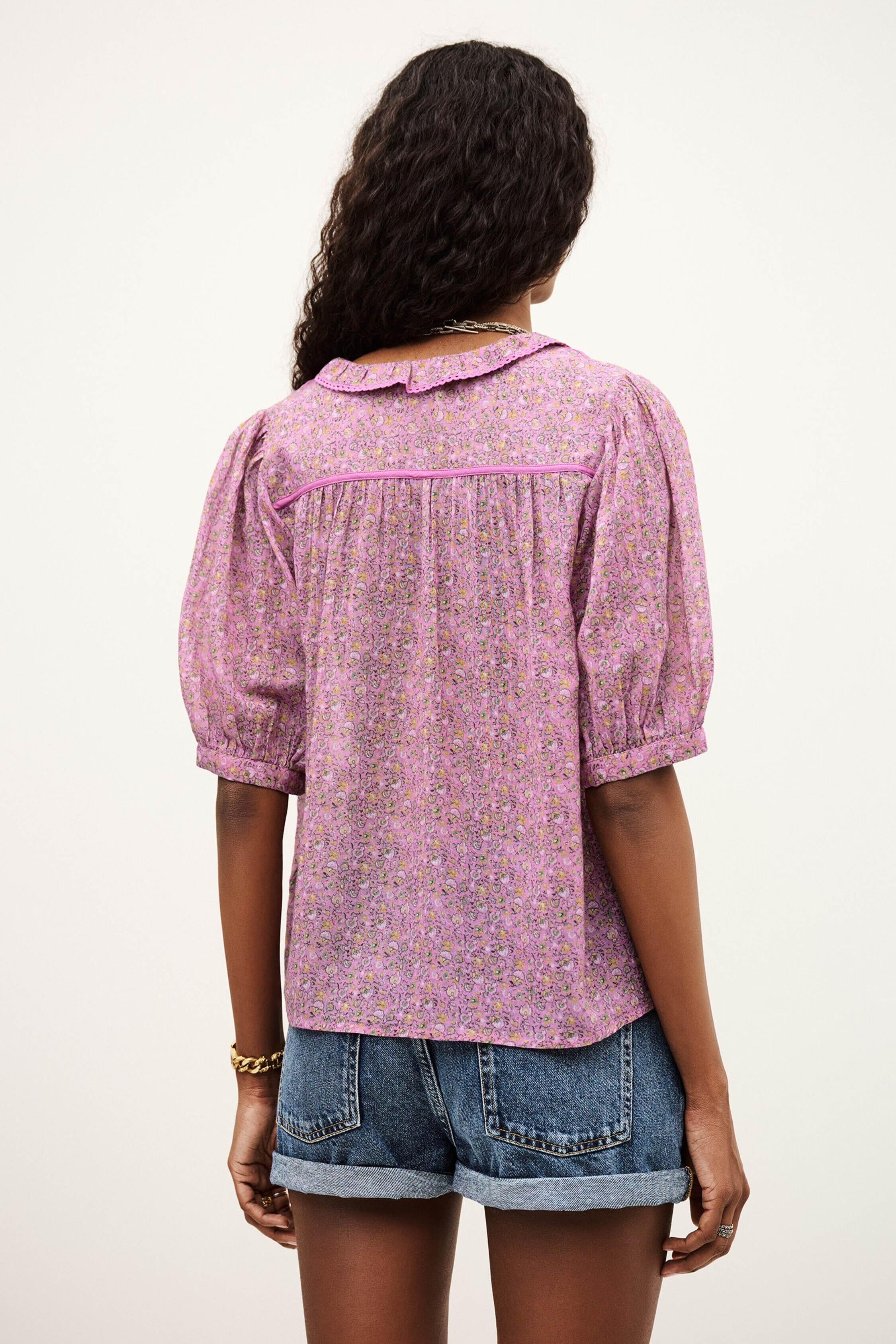 Patterned Shirt Physalys Pink