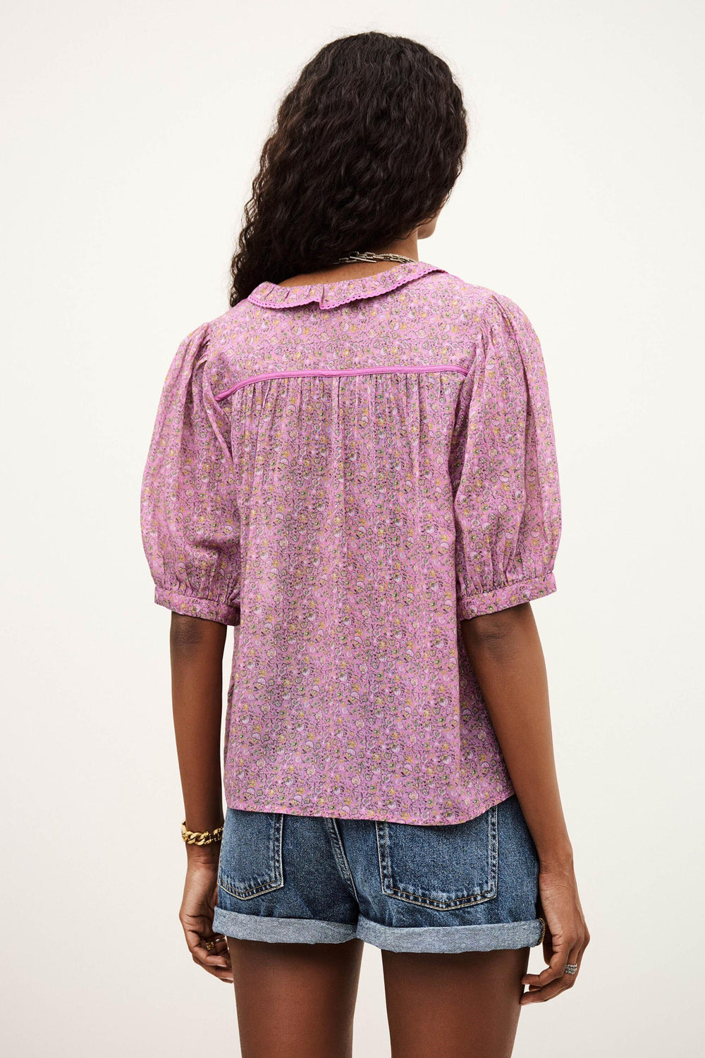 Patterned Shirt Physalys Pink