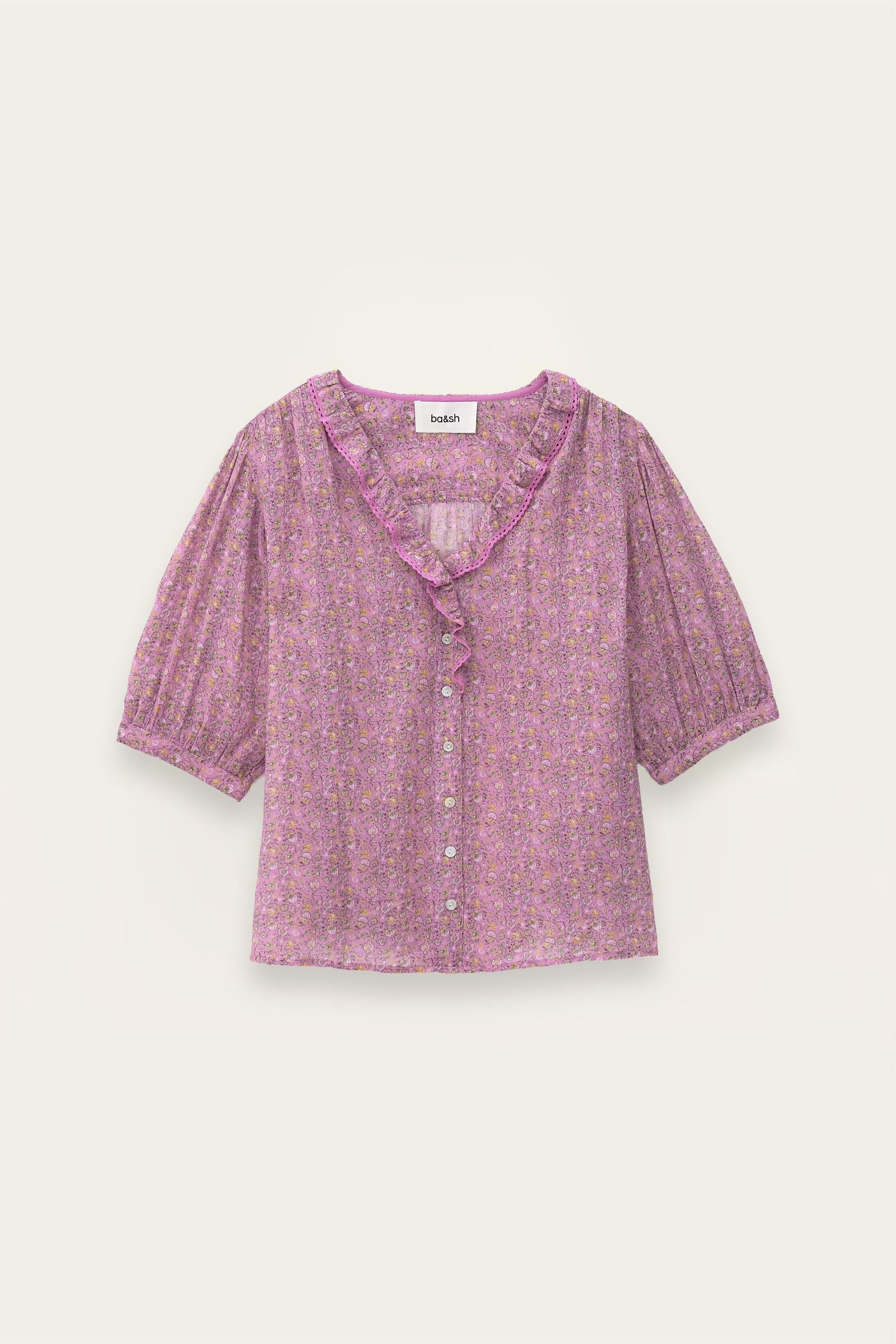 Patterned Shirt Physalys Pink