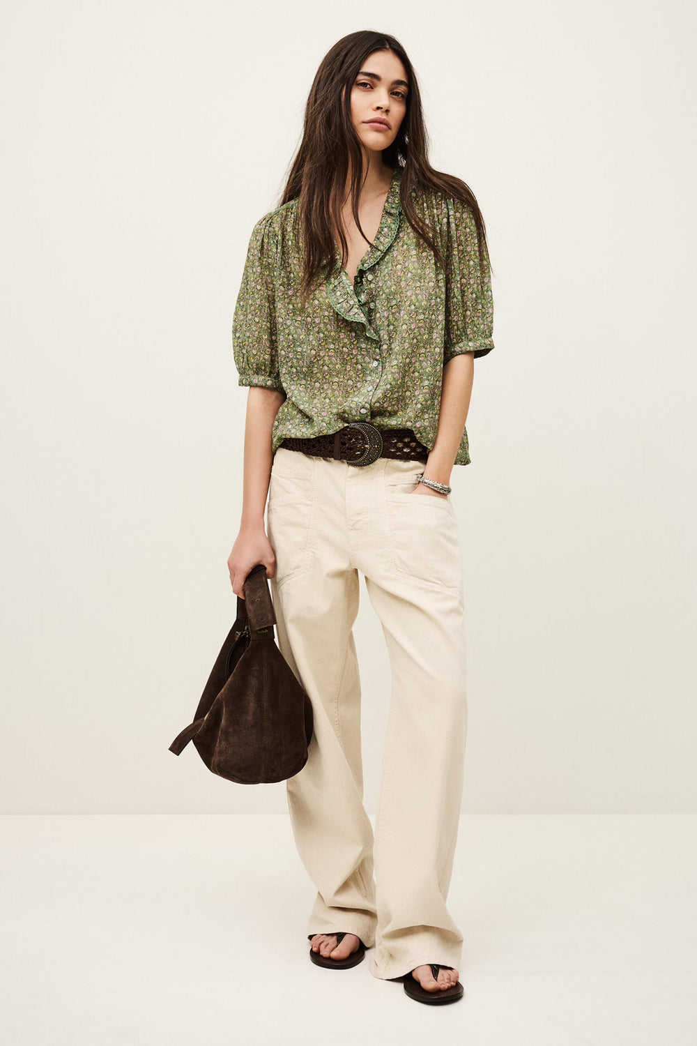 Patterned Shirt Physalys Green