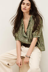 Patterned Shirt Physalys Green