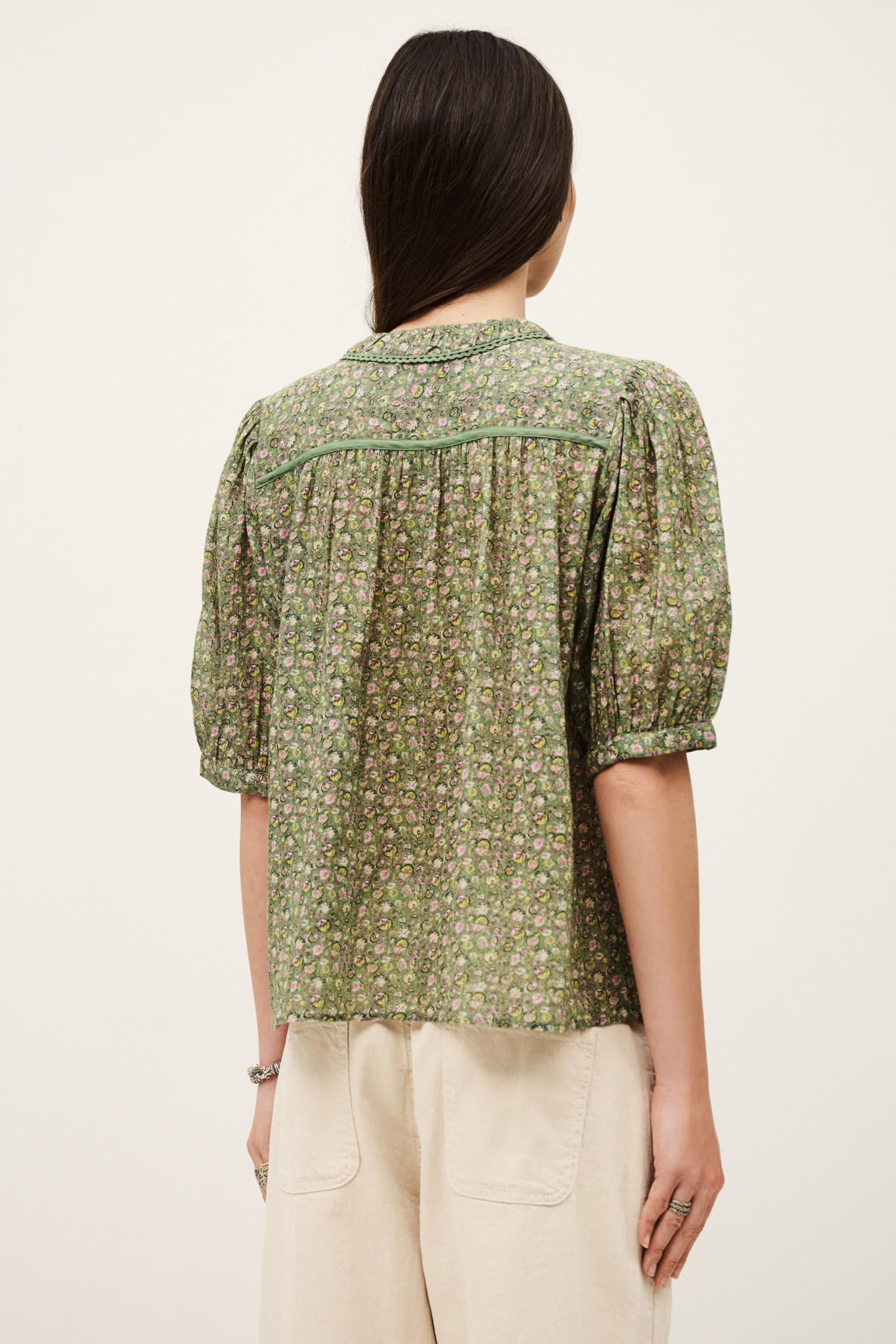 Patterned Shirt Physalys Green