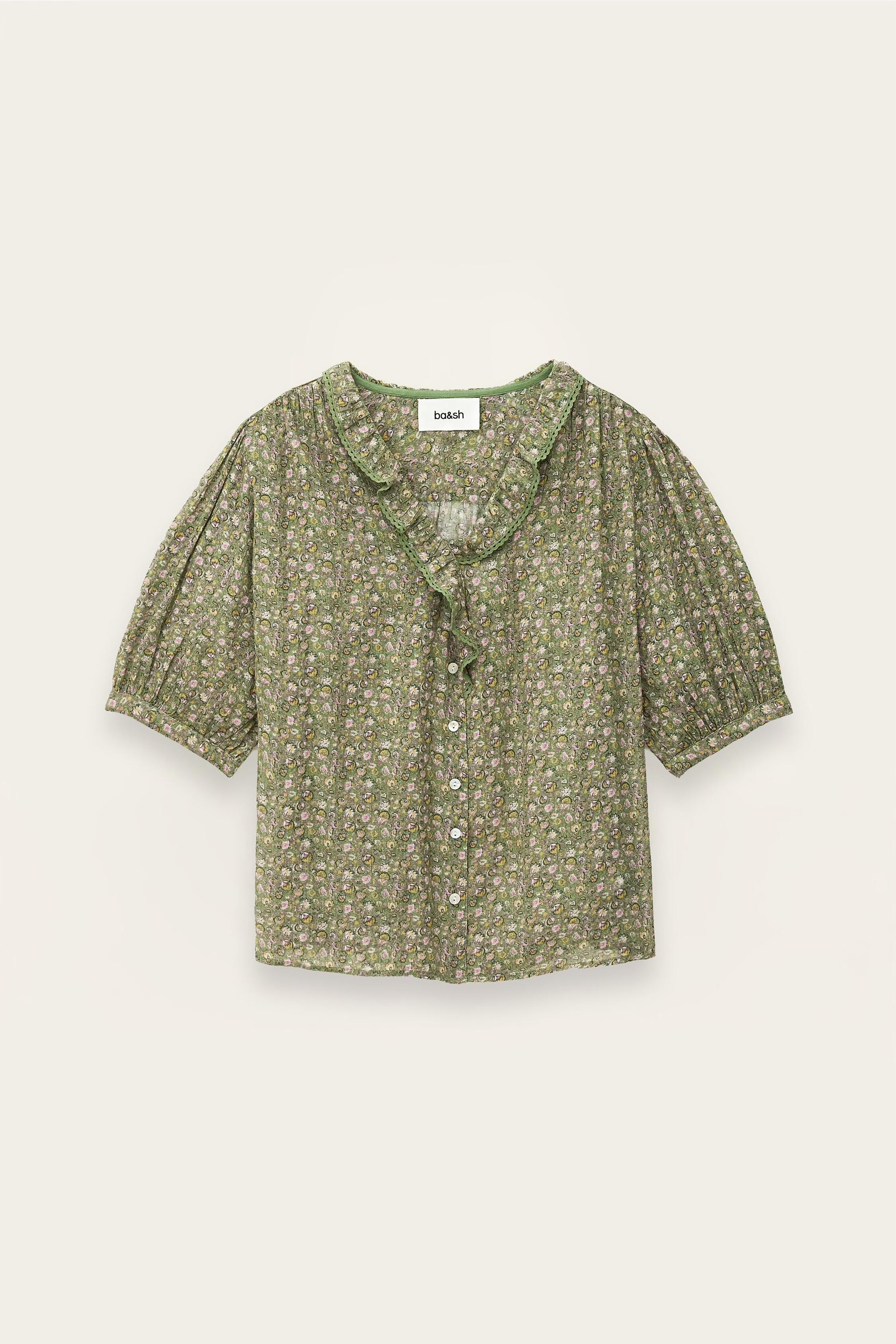 Patterned Shirt Physalys Green