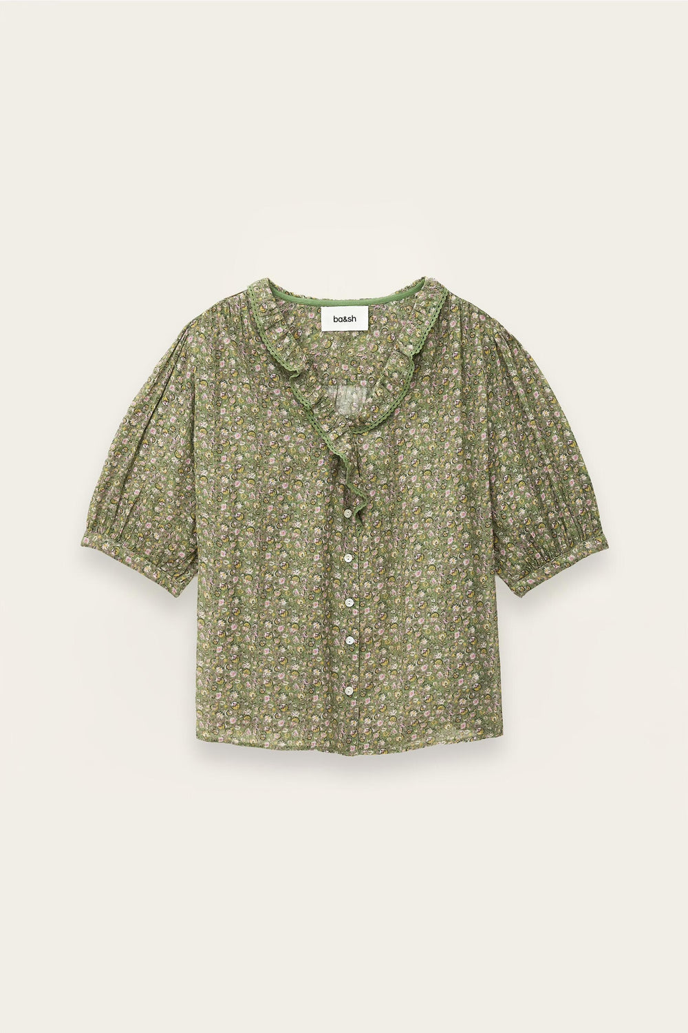 Patterned Shirt Physalys Green