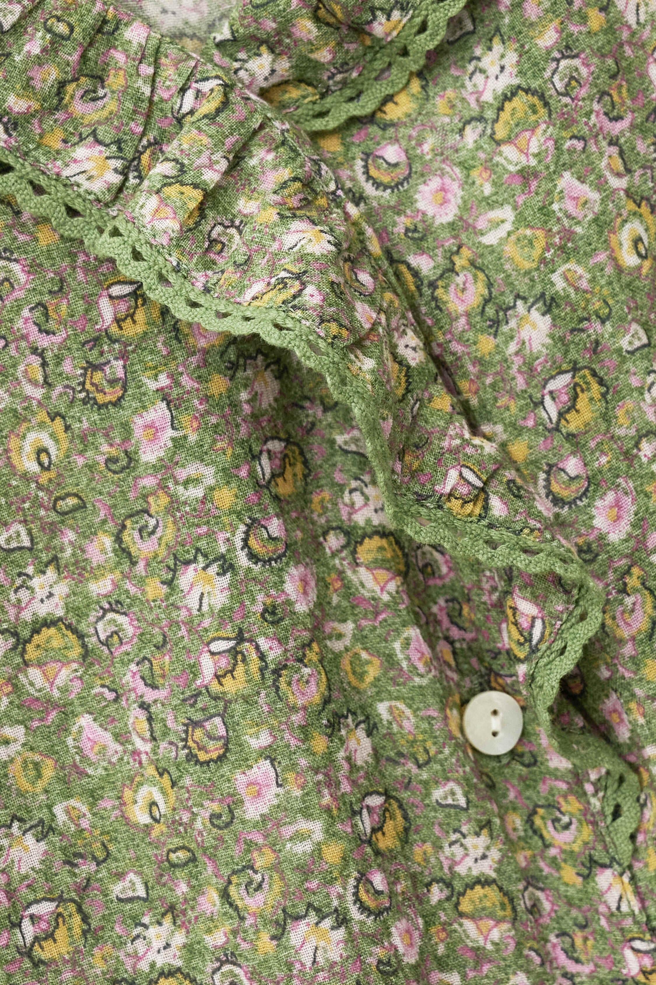 Patterned Shirt Physalys Green