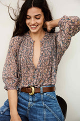 Flowy Shirt Tazio Blue
