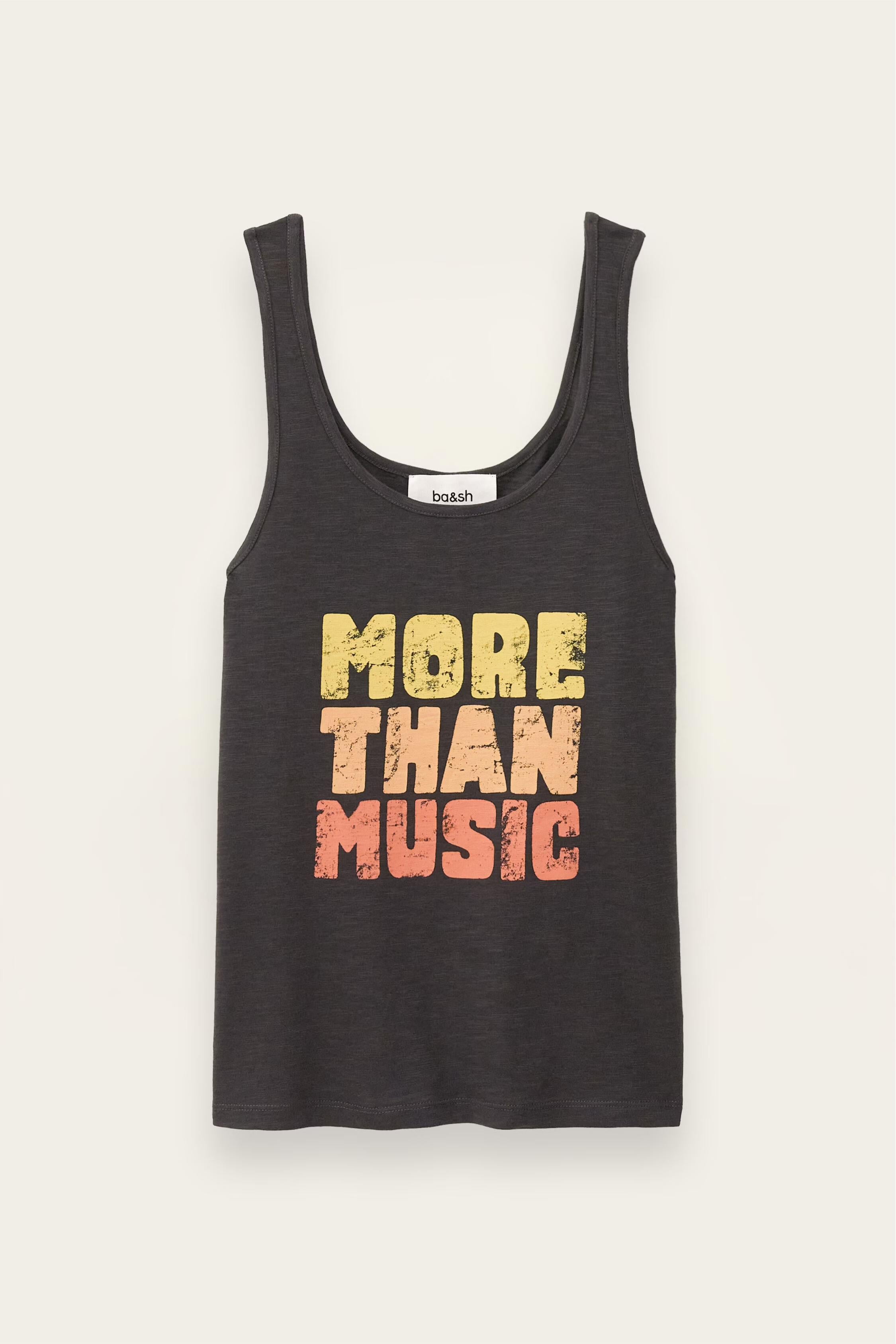 Patterned Tank Top Culte Gray