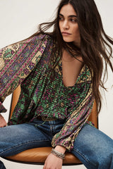 Loose Blouse Pamila Green