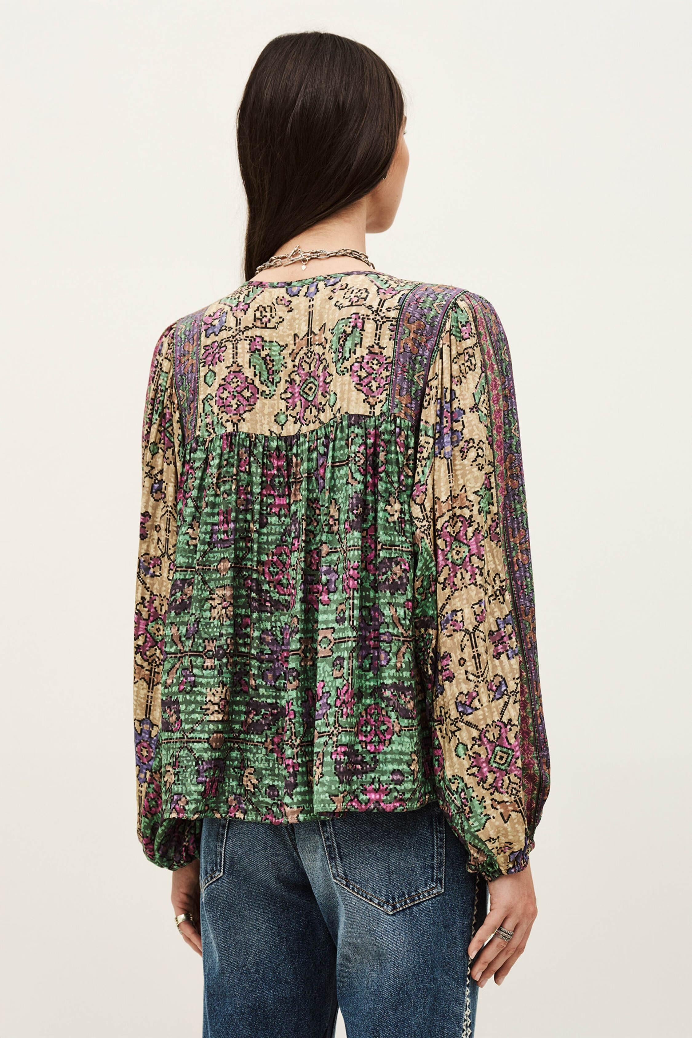 Loose Blouse Pamila Green