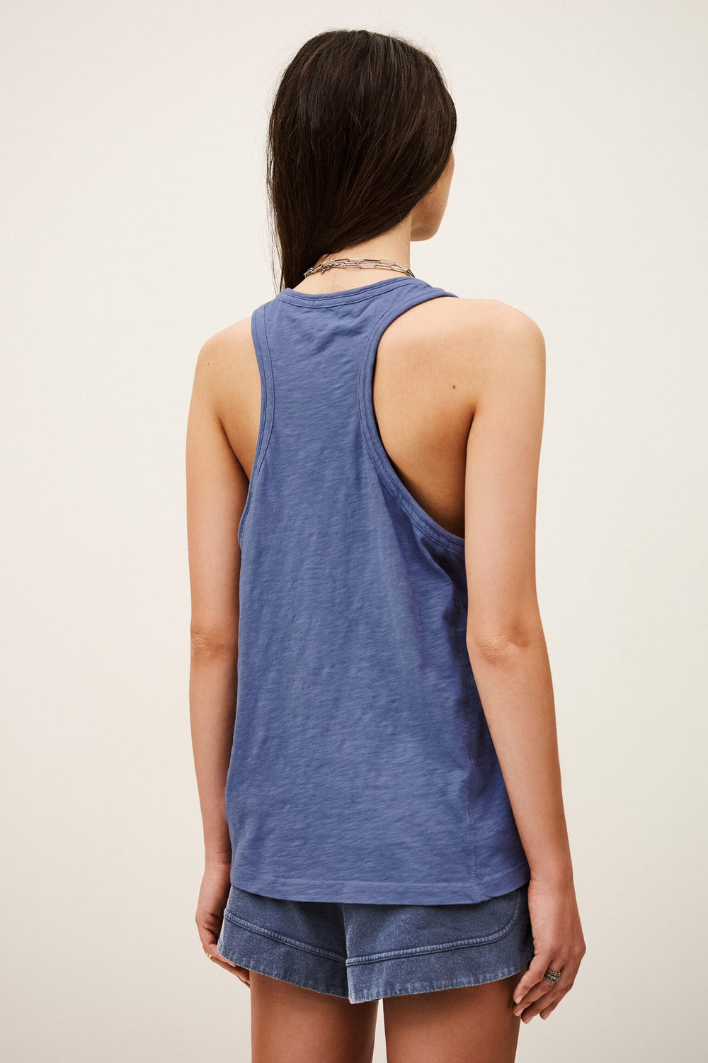 Cotton Sports Tank Vilma Blue