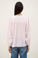 Oversized Cotton Blouse Duha Purple