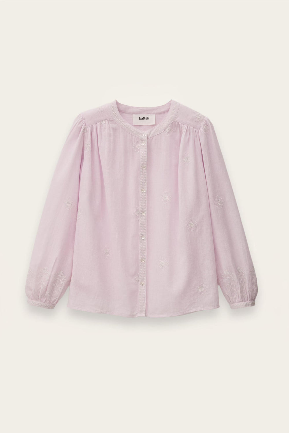 Oversized Cotton Blouse Duha Purple