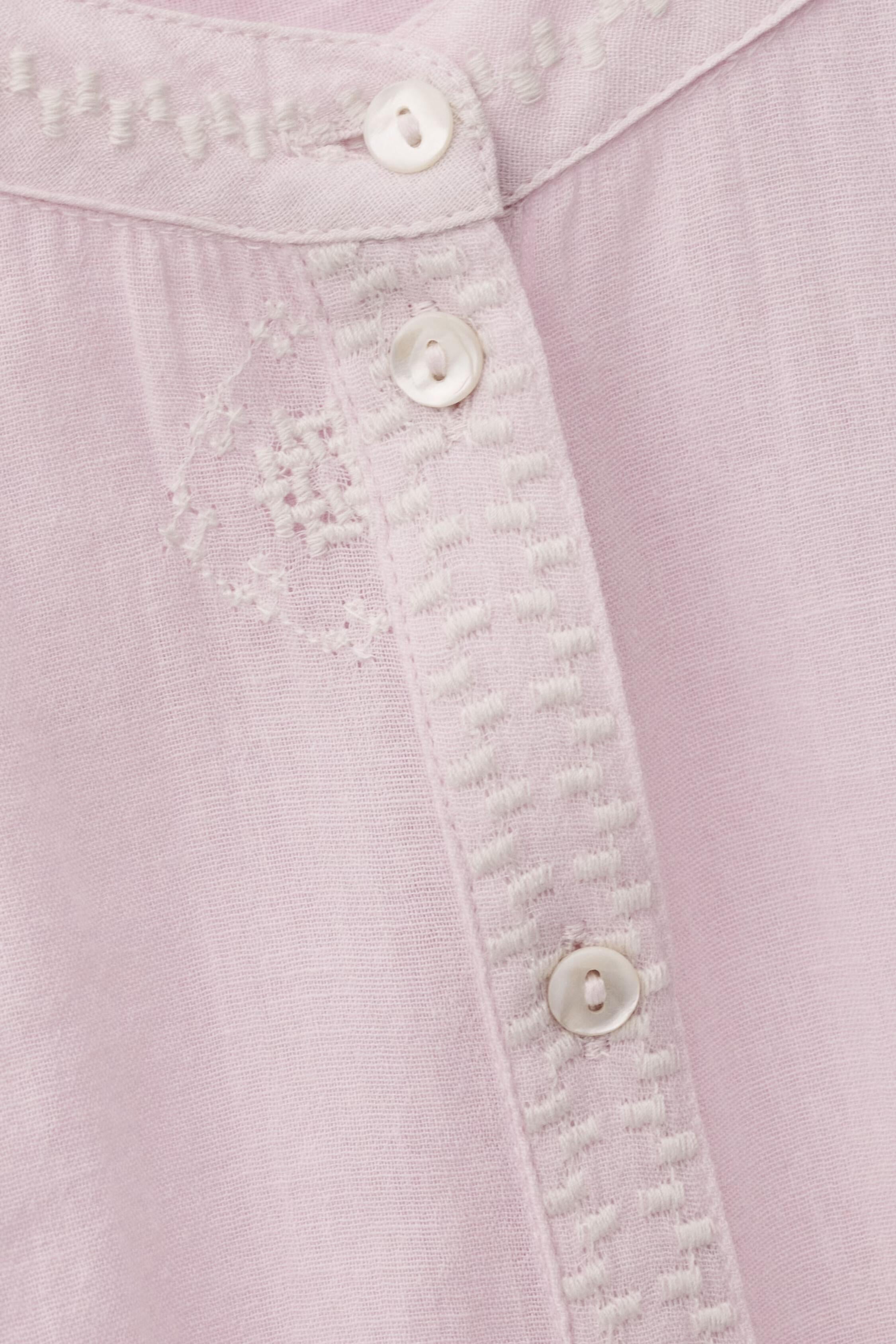 Oversized Cotton Blouse Duha Purple